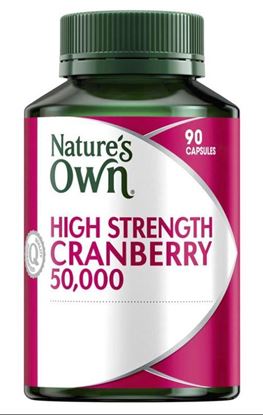 图片 Nature's Own 高浓度蔓越莓胶囊 50000mg 90 粒
