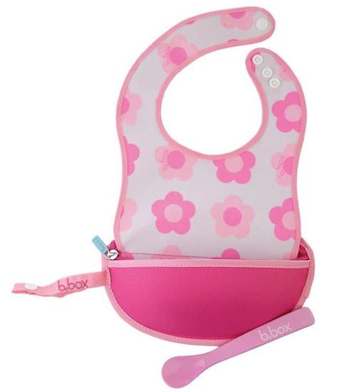 Picture of B Box Travel Bib with Spoon