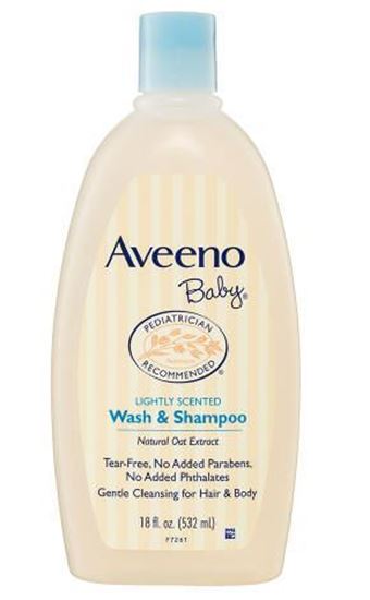 Picture of Aveeno Baby Daily Wash & Shampoo 532ml