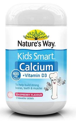 图片 Nature's Way Kids Smart 钙加维生素D3咀嚼片100 片