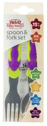 Picture of Heinz Baby Spoon & Fork Set