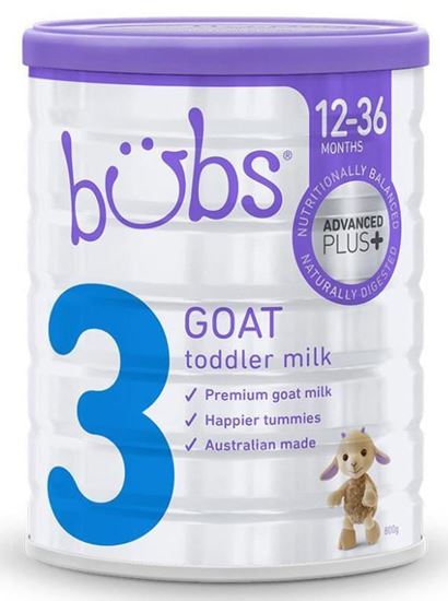 Picture of Bubs Goat Toddler Formula 800g
