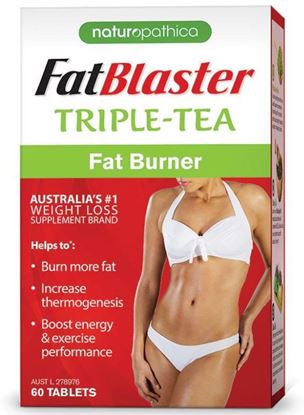 Picture of Naturopathica Fatblaster Triple Tea Fat Burner 60 Tablets